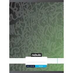 Nebulo Xtreme A4 81-32 tűzött vonalas füzet