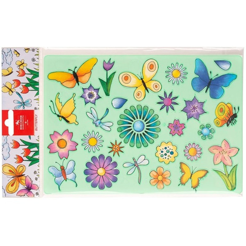 KOH-I-NOOR 9820007001PS Butterfly rajzolósablon KOH-I-NOOR 9820007001PS Butterfly rajzolósablon