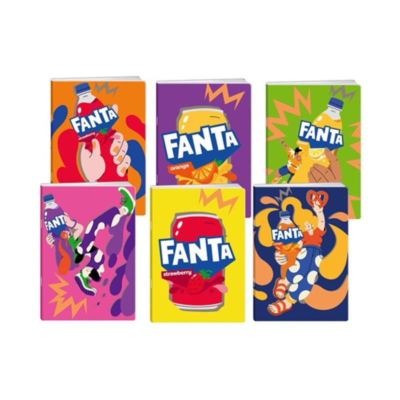 Bestbuy Fanta A5, 50 lap vonalas füzet Bestbuy Fanta A5, 50 lap vonalas füzet