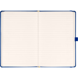 Realsystem Vivella 13 × 21 cm Dark blue vonalas notesz