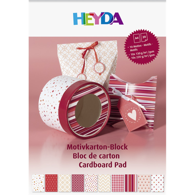 Brunnen Heyda Piros A4 20 lapos kartonlap szett Brunnen Heyda Piros A4 20 lapos kartonlap szett