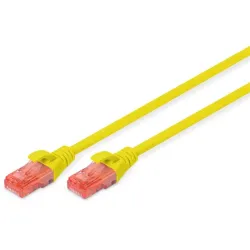 Digitus CAT6 U-UTP Patch Cable 0,5m Yellow