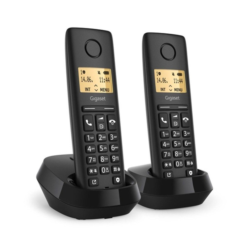 Gigaset Pure 100 Duo fekete dect telefon Gigaset Pure 100 Duo fekete dect telefon