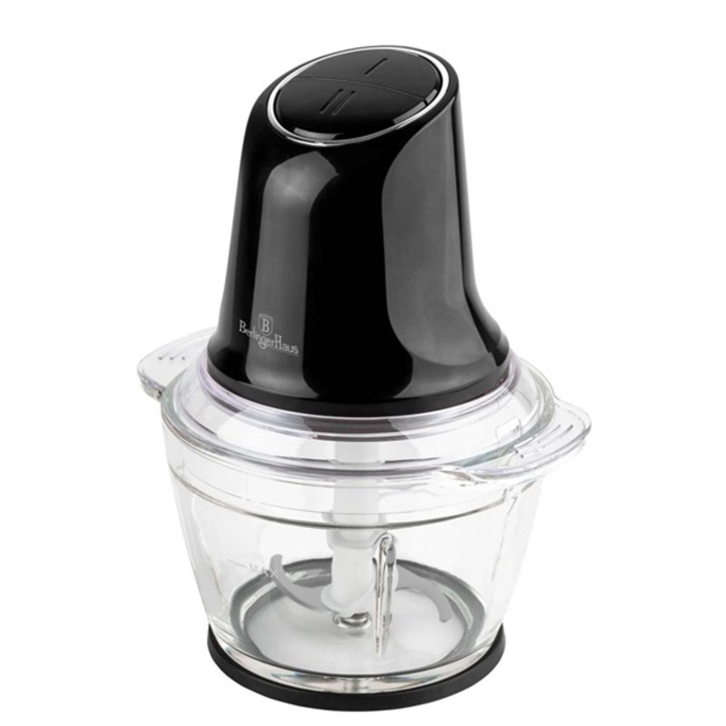 Berlinger Haus BH/9726 üveg tálas fekete többfunkciós chopper aprító Berlinger Haus BH/9726 üveg tálas fekete többfunkciós chopper aprító