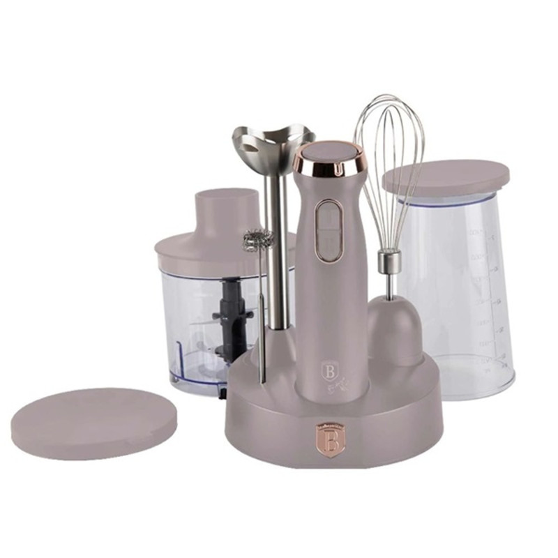 Berlinger Haus BH/9562 matt taupe 6 részes botmixer szett Berlinger Haus BH/9562 matt taupe 6 részes botmixer szett