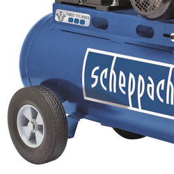 Scheppach HC 550 tc 100 literes olajkenésű háromhengeres ékszíjas kompresszor