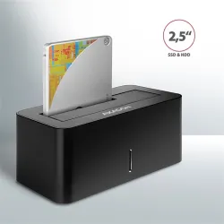 Axagon ADSA-SN 2.5"-3.5" külső dokkoló fekete