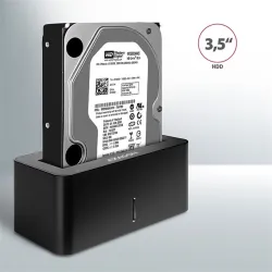 Axagon ADSA-SN 2.5"-3.5" külső dokkoló fekete