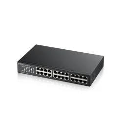 ZYXEL Switch 24x1000Mbps Fémházas Rackes, GS1100-24E-EU0103F