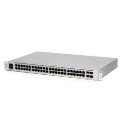 Ubiquiti UniFi Switch Gen2, 48x gigabit RJ45 port, 4xSFP+ port, rackbe szerelhető