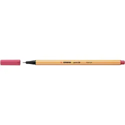 Tűfilc, 0,4 mm, STABILO "Point 88", eperpiros