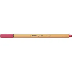 Tűfilc, 0,4 mm, STABILO "Point 88", eperpiros