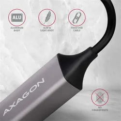 Axagon USB-C 3.2 Gigabit Ethernet hálózati adapter (ADE-TRC)