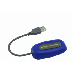 PRC vezeték nélküli Xbox 360 kontroller PC adapterrel kék (PRCX360PCWLSSBL)