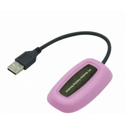 PRC vezeték nélküli Xbox 360 kontroller PC adapterrel rózsaszín (PRCX360PCWLSSP)