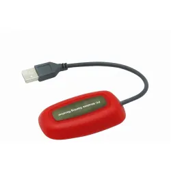 PRC vezeték nélküli Xbox 360 kontroller PC adapterrel piros (PRCX360PCWLSSR)