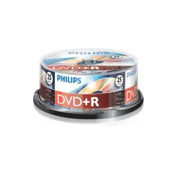 Philips DVD-R47CBx25 Cake DVD-R írható DVD lemez 4,7GB 25db
