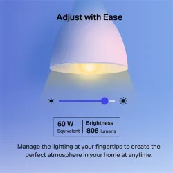 TP-Link Tapo LED Izzó Wi-Fi-s E27 RGB (TAPO L530E)