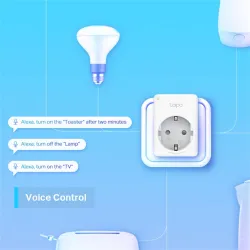 TP-LINK Okos Dugalj Wi-Fi-s, TAPO P100(1-PACK)