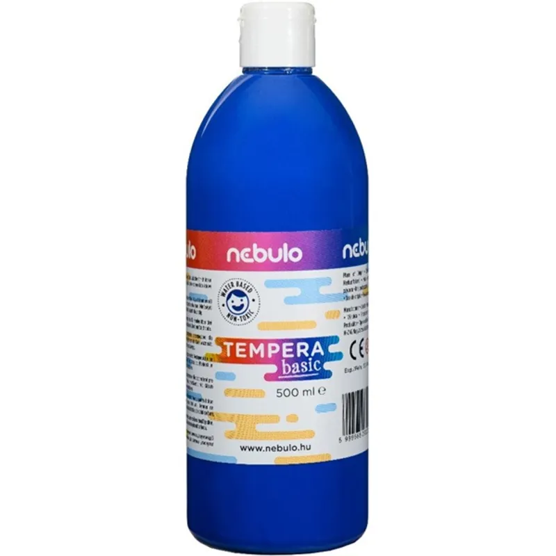 Nebulo folyékony állagú temperafesték 500ml kék (NTF-500-KE) Nebulo folyékony állagú temperafesték 500ml kék (NTF-500-KE)