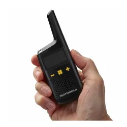 Motorola XT185 Walkie-Talkie (adó-vevő) fekete 2db (D3P01611BDLMAW)