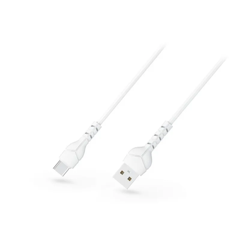 Devia Kintone V2 Series USB - USB Type-C adat- és töltőkábel 5V/2.1A fehér, 1m, ECO csomagolás (ST351310) Devia Kintone V2 Series USB - USB Type-C adat- és töltőkábel 5V/2.1A fehér, 1m, ECO csomagolás (ST351310)