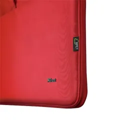 Trust Bologna Eco Slim 16" notebook poliészter oldaltáska piros