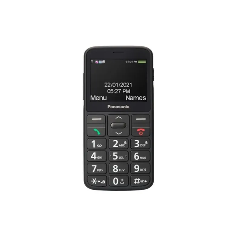 Panasonic KX-TU160EXB 2,4" fekete mobiltelefon Panasonic KX-TU160EXB 2,4" fekete mobiltelefon
