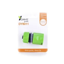 Daye DY8011DL 1/2" prémium tömlőcsatlakozó vízmegállító rendszerrel