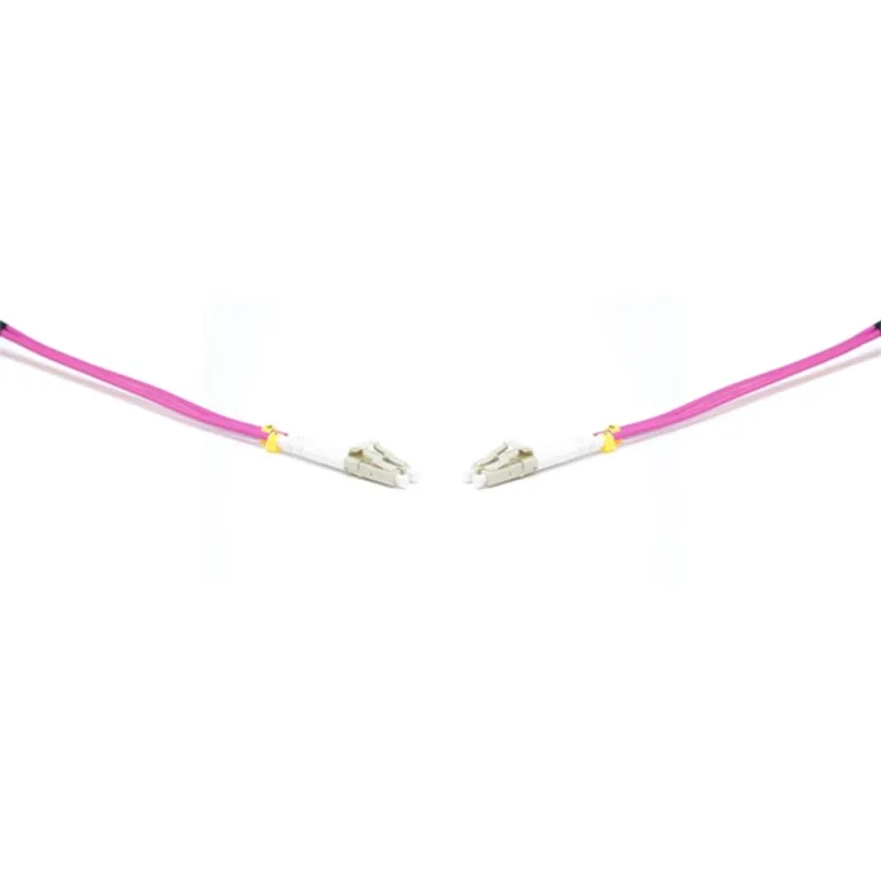 Gigalight Duplex optikai patch kábel 4xLC csatlakozóval, 50/125 OM4 LSZH, 0,5 m Gigalight Duplex optikai patch kábel 4xLC csatlakozóval, 50/125 OM4 LSZH, 0,5 m