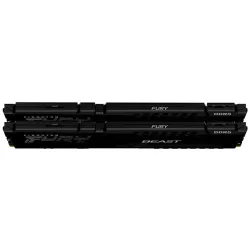 Kingston FURY Beast 32GB 6000MT/s DDR5 memória Non-ECC CL40 Kit of 2 fekete