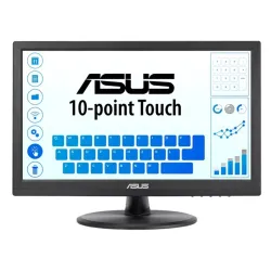 Asus VT168HR 15.6" touchscreen TN LED monitor fekete